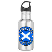 Edinburgh Scotland Edelstahlflasche (Vorderseite)