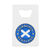 Edinburgh Scotland Geldbeutel Flaschenöffner (Vorderseite)