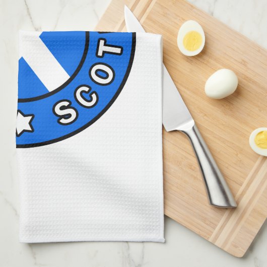 Edinburgh Scotland Geschirrtuch (Viertel Falte)