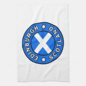 Edinburgh Scotland Geschirrtuch (Vertikal)