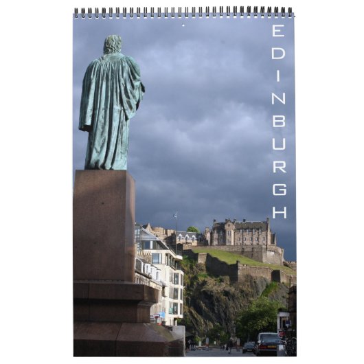 Edinburgh Scotland Kalender (Titelbild)