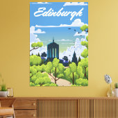 Edinburgh Scotland Leinwanddruck (Insitu (Wohnzimmer))