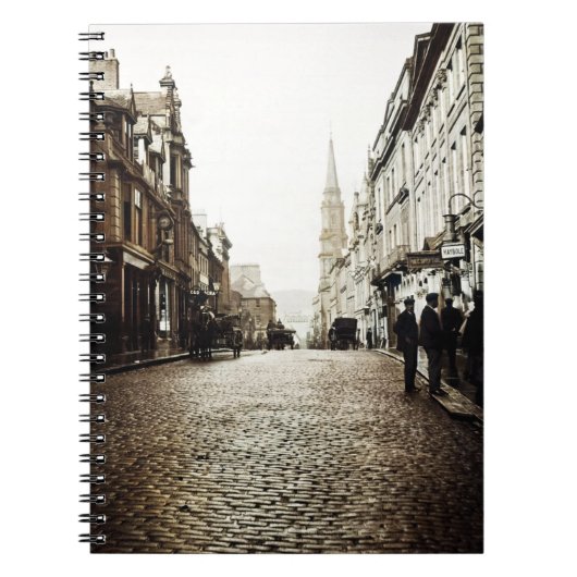 EDINBURGH SCOTLAND MAYBOLE STREET SCENE 1910 NOTIZBLOCK (Vorderseite)