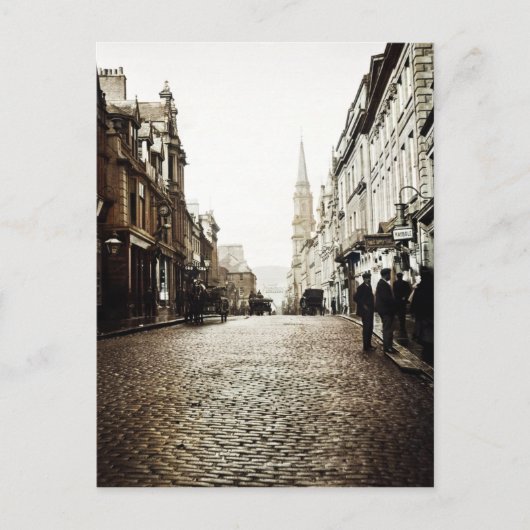 EDINBURGH SCOTLAND MAYBOLE STREET SCENE 1910 POSTKARTE (Vorderseite)