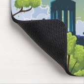 Edinburgh Scotland Mousepad (Ecke)