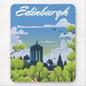 Edinburgh Scotland Mousepad (Vorne)