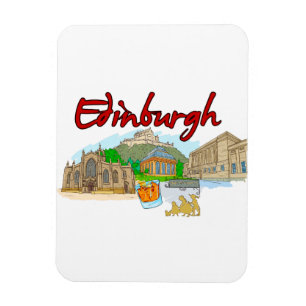 Edinburgh - Scotland.png Magnet