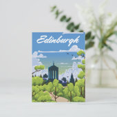 Edinburgh Scotland Postkarte (Stehend Vorderseite)