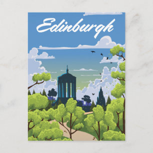 Edinburgh Scotland Postkarte