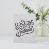 Edinburgh Scotland Postkarte (Stehend Vorderseite)