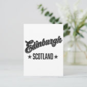 Edinburgh Scotland Postkarte (Stehend Vorderseite)