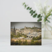Edinburgh Scotland Postkarte (Stehend Vorderseite)