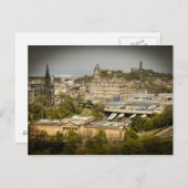 Edinburgh Scotland Postkarte (Vorne/Hinten)