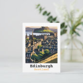 Edinburgh Scotland Postkarte (Stehend Vorderseite)