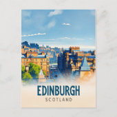 Edinburgh Scotland Postkarte (Vorderseite)