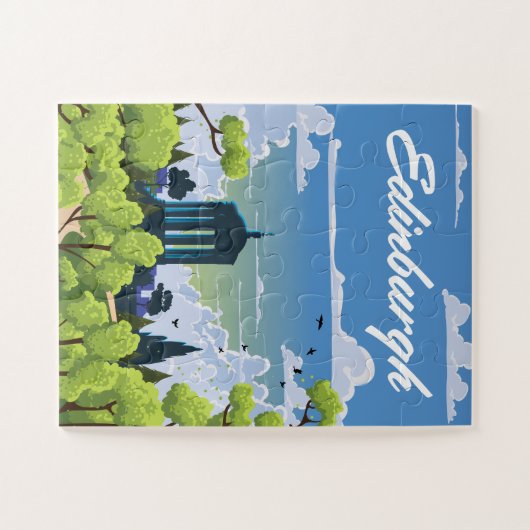 Edinburgh Scotland Puzzle (Horizontal)