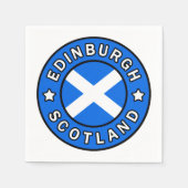 Edinburgh Scotland Serviette (Vorderseite)