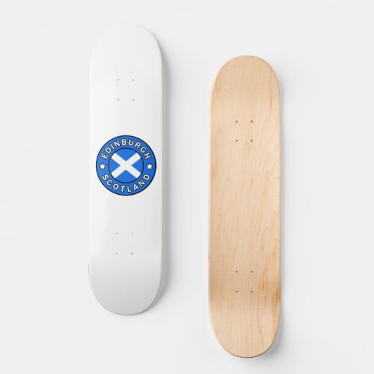 Edinburgh Scotland Skateboard (Vorderseite)