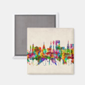 Edinburgh Scotland Skyline Magnet (Vorderseite/Rückseite)