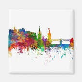 Edinburgh Scotland Skyline Magnet (Vorne)