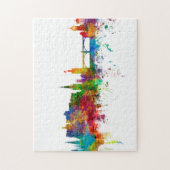 Edinburgh Scotland Skyline Puzzle (Vertikal)