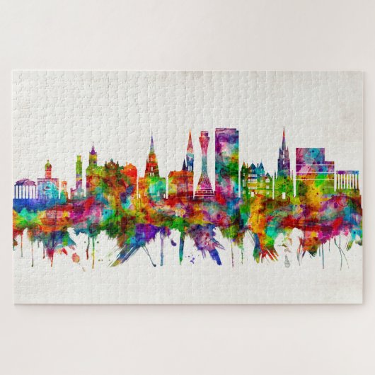 Edinburgh Scotland Skyline Puzzle (Horizontal)