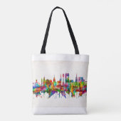 Edinburgh Scotland Skyline Tasche (Rückseite)