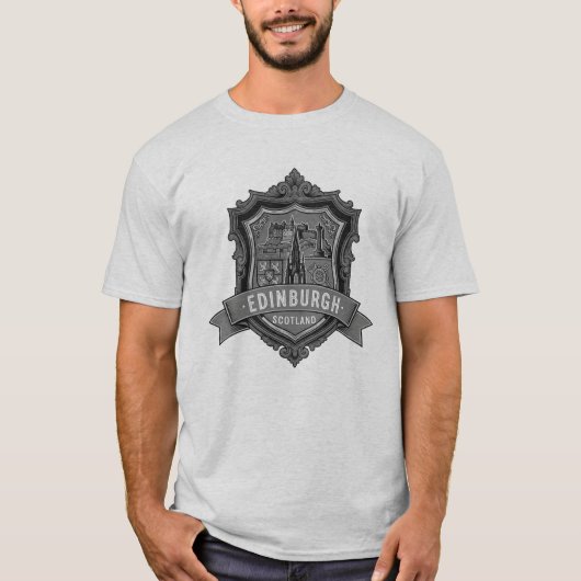 Edinburgh Scotland T-Shirt (Vorderseite)