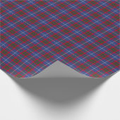 Edinburgh Scotland Tartan Pattern Geschenkpapier (Ecke)