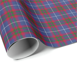 Edinburgh Scotland Tartan Pattern Geschenkpapier