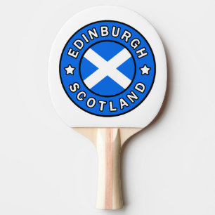 Edinburgh Scotland Tischtennis Schläger