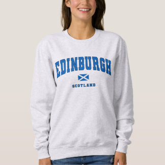 Edinburgh Scotland UK Vintag Uni Style Sweatshirt