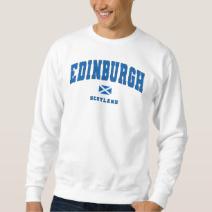 Edinburgh Scotland UK Vintag Uni Style Sweatshirt