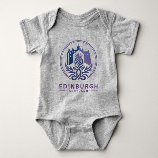 Edinburgh Scotland United Kingdom Baby Strampler (Vorderseite)