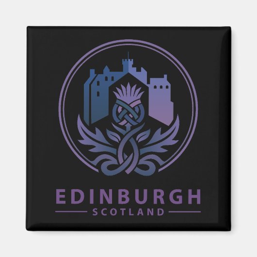 Edinburgh Scotland United Kingdom Magnet (Vorne)
