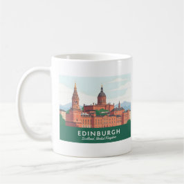 Edinburgh Scotland Vereinigtes Königreich Pastel T Kaffeetasse
