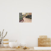 EDINBURGH, SCOTLAND WATERCOLOR POSTER (Küche)