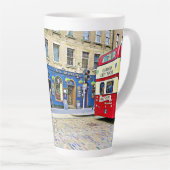 Edinburgh, Scottland Latte Tasse (Rechte Ecke)