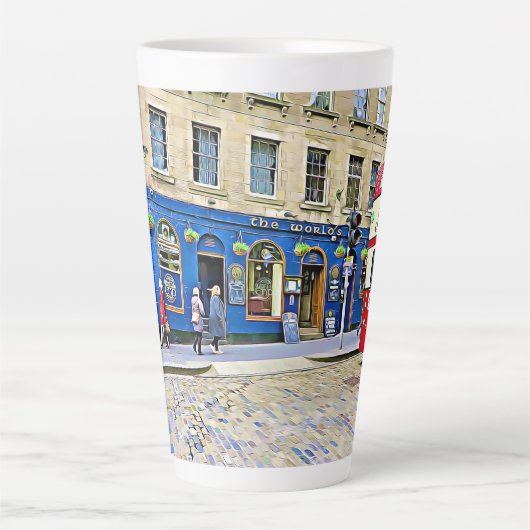Edinburgh, Scottland Latte Tasse (Vorderseite)