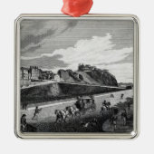 Edinburgh Silbernes Ornament (Vorne)