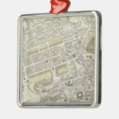 Edinburgh Silbernes Ornament (Links)