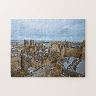 Edinburgh-Skyline, Edinburgh, Schottland Puzzle