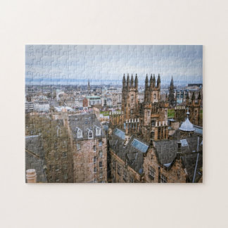 Edinburgh-Skyline, Edinburgh, Schottland Puzzle