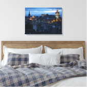 Edinburgh Skyline Leinwanddruck (Insitu (Schlafzimmer))