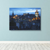 Edinburgh Skyline Leinwanddruck (Insitu (Holzboden))
