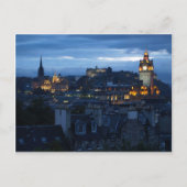 Edinburgh Skyline Postkarte (Vorderseite)