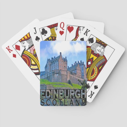 Edinburgh Spielkarten (Rückseite)