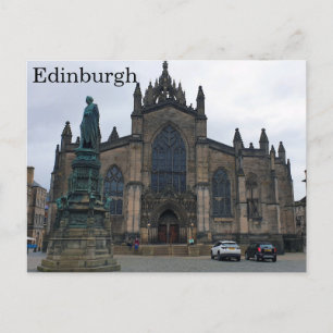 Edinburgh - St Giles' Cathedral Postkarte