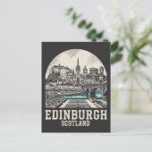 Edinburgh Stadt Schottland Postkarte (Stehend Vorderseite)