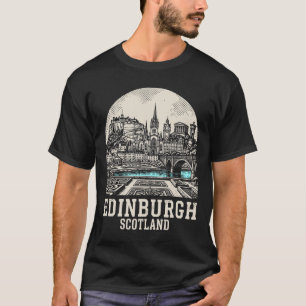 Edinburgh Stadt Schottland T-Shirt